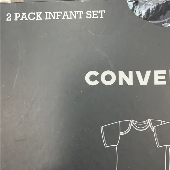 CONVERSE 2 PACK INFANT SET 0-6 Mounth - Picture 3 of 16